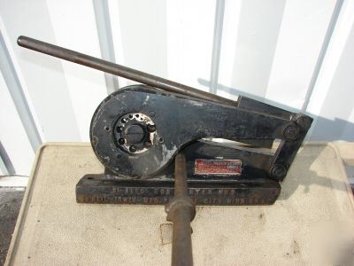 Diacro di-acro no 2 rod parter cutter shear machine 