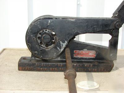 Diacro di-acro no 2 rod parter cutter shear machine 