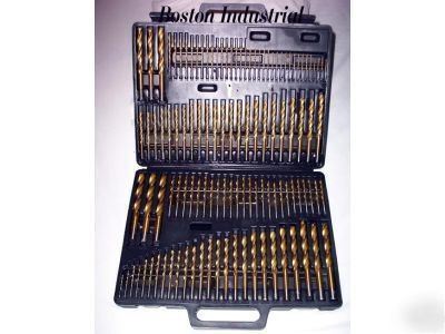 New 115PC. titanium drill bit set heavy duty