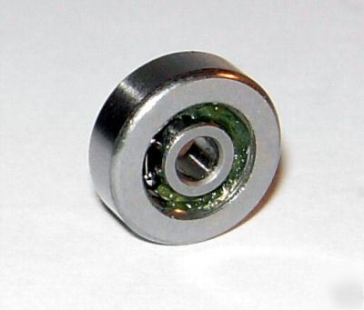 New R2A open ball bearings, 1/8