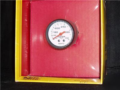 New street auto meter water temperature gauge 2 1/16