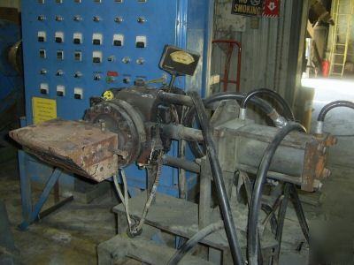 Reifenhauser extruder 5 hp crammer feeder 125HP motor