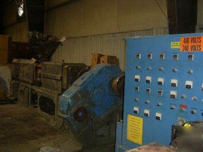 Reifenhauser extruder 5 hp crammer feeder 125HP motor