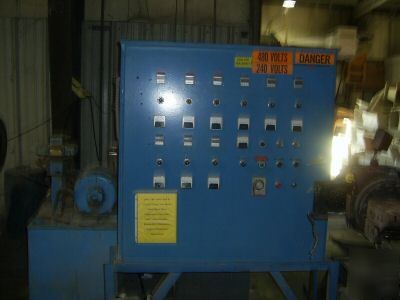 Reifenhauser extruder 5 hp crammer feeder 125HP motor