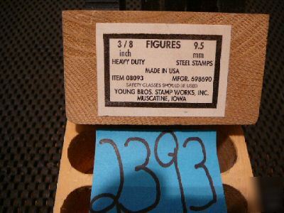 Young brothers steel stamps 3/8