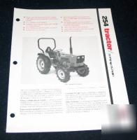 International harvester 254 4 wheel drive tractor