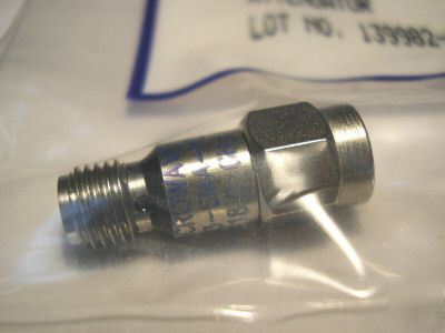 Midwest microwave attenuator 18GHZ 3DB sma (m-f), 