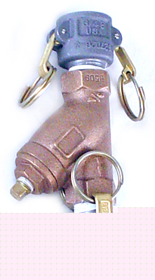 New ever-tite industrial hose coupling y-connector pipe 