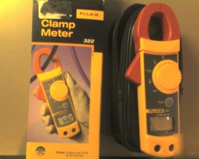 New fluke 322 clamp meter. brand in box no 