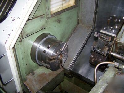 Okuma LB9 cnc lathe w/sub-spindle