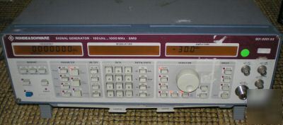 Rohde & schwarz smg signal generator 100KHZ - 1000MHZ