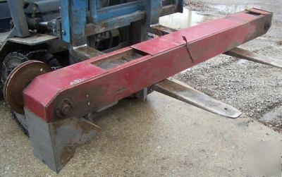 Conveyor for a clipper M2B or 2B fanning mill cleaner
