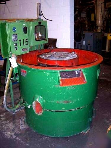 7FT vibratory finisher, vibrahone vibra-finis