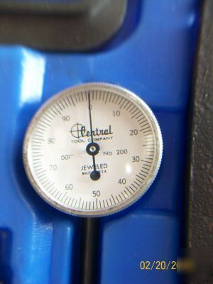 Dial indicator - central tools - lightly used 