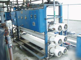 Filter, reverse osmosis, ionics, 62 gpm, (6) tubes,