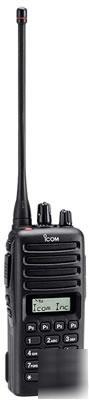 Icom ic F33GT vhf commercial 256 ch. handheld radio gt