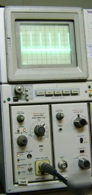 Tektronix 7A11 plug-in, with manual on cd, calibrated