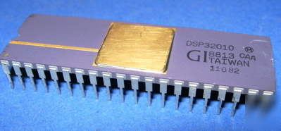 Cpu DSP32010CAA gi gold vintage 40-pin ceramic
