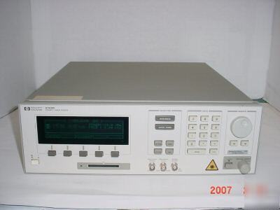 Hp/agilent 8168C tunable laser source with options