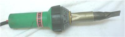 Leister triac s hand-held hot air welder heat gun 120V