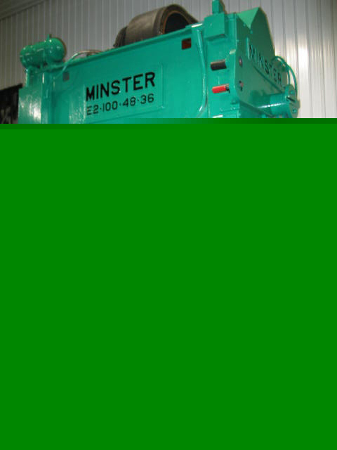 Minster E2-100-48-36 straight side double crank press