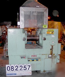 Used: farrel horizontal two roll mill. (2) 8