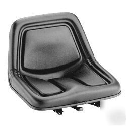 New brand forklift seat vinyl self draining for outside