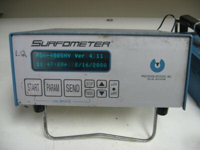 Precision devices surfometer surface tester surftest 