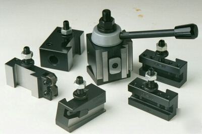 Axa quick-change tool post & holders with collet set