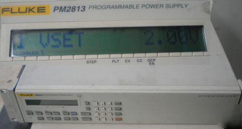Fluke PM2813 triple output programmable power supply