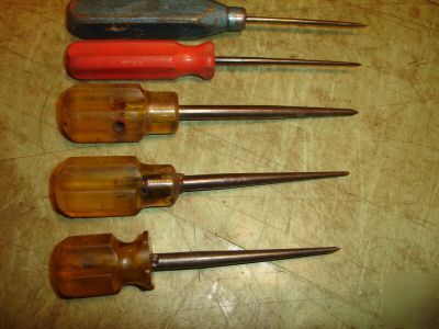 Machinist tools , antique picks , ice picks , etc.