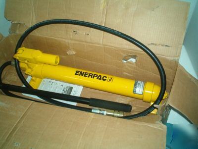 New enerpac p-39-6000 hydraulic steel hand pump 