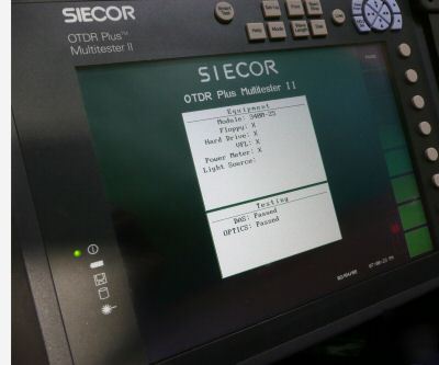 Siecor 340M-2510 otdr plus multitester ii 340M corning