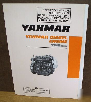 Yanmar 2 3 & 4 cylinder diesel engine manual john deere