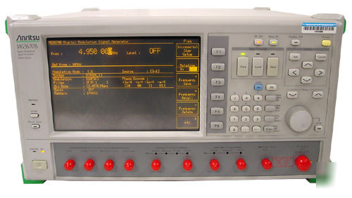  anritsu MG3670B signal generator 300KHZ - 2.2GHZ