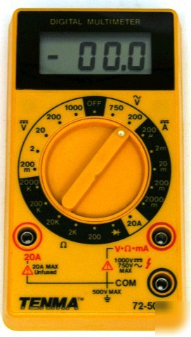 Tenma 72-5095 digital multimeter