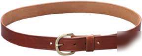 Western sportsmans hunter mens womans leather belt 