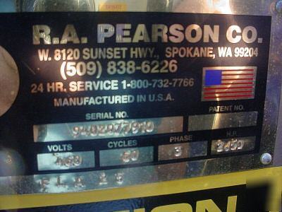 Pearson 207 hi-speed tab-lok case erector