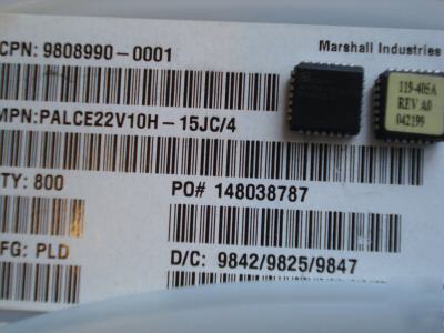 2040PCS ic's amd # PALCE22V10H-15JC/4