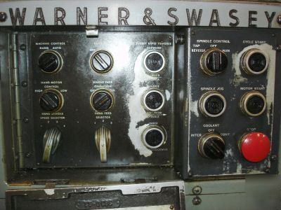 Warner & swasey automatic chucker m-3830