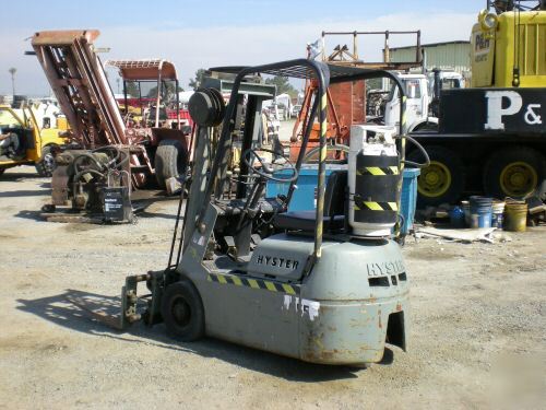 Hyster S20 three wheel forklift 2000 lb capacity