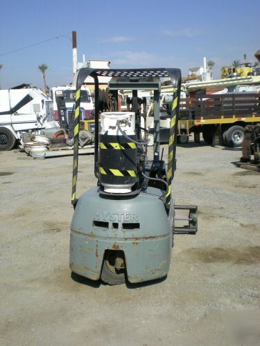 Hyster S20 three wheel forklift 2000 lb capacity