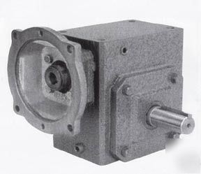 Worldwide right angle worm gear reducer 60:1 ratio