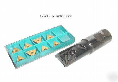 1-1/4 cnc/manual chipper mill,milling tool w /inserts 
