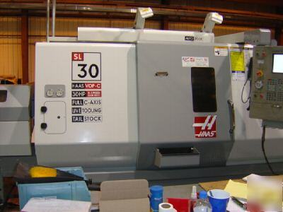 2005 haas sl-30 tmc cnc lathe