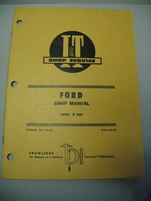 I&t shop service manual for ford