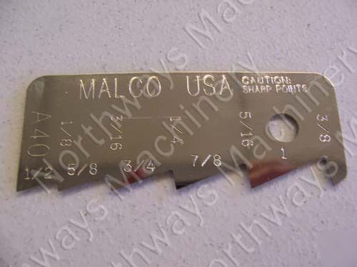 Malco 5 Scribes A40 Pocket Size Sheet Metal Hand Tools