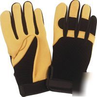 Mintcraft deerskin palm gloves, xx-large blt-102-xxl