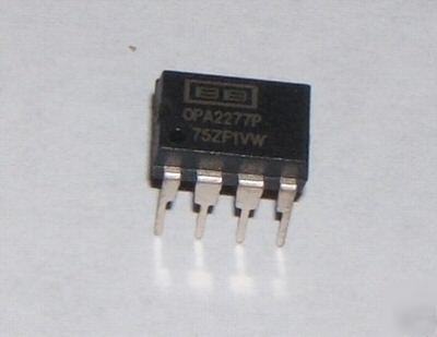 OPA2277P â€” burr brown â€” ic, op amp, dual precision