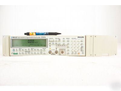 Philips PM6680 hr prog timer counter opt c/PM9691/9626